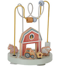 Little Dutch Aktivitetslegetøj - Perlelabyrint - Little Farm Little Dutch Aktivitetslegetøj - Perlelabyrint - Little Farm