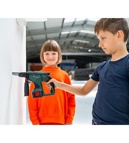Bosch Mini Slagboremaskine m. Lys/Lyd- Legetøj - Mørkegrøn Bosch Mini Slagboremaskine m. Lys/Lyd- Legetøj - Mørkegrøn