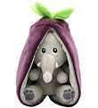 Flipetz Bamse - Velvet The Elephant Eggplant - 20 cm Flipetz Bamse - Velvet The Elephant Eggplant - 20 cm