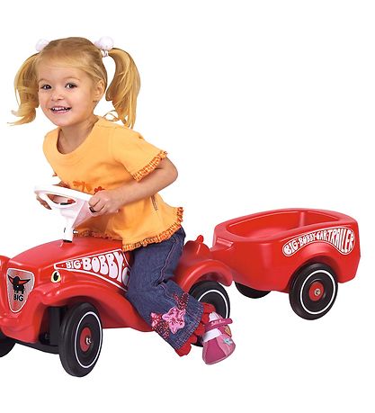 BIG Bobby Car Trailer - Rød