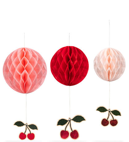 Konges Sløjd Fødselsdagssæt til 8 Personer - 49 dele - Cherry Konges Sløjd Fødselsdagssæt til 8 Personer - 49 dele - Cherry