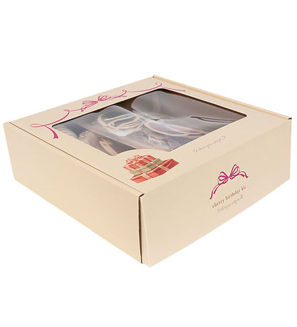 Konges Sløjd Fødselsdagssæt til 8 Personer - 49 dele - Cherry Konges Sløjd Fødselsdagssæt til 8 Personer - 49 dele - Cherry