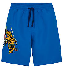 LEGO® Ninjago Badeshorts - LWArve - UV40+ - Blå LEGO® Ninjago Badeshorts - LWArve - UV40+ - Blå