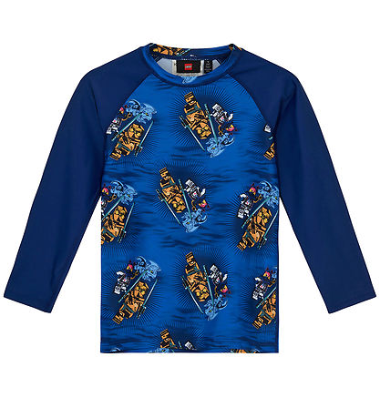 LEGO® Ninjago Badebluse - LWAris - UV40+ - Dark Blue LEGO® Ninjago Badebluse - LWAris - UV40+ - Dark Blue