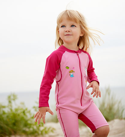 LEGO® Duplo Badeheldragt - LWAdour - UV40+ - Dark Pink LEGO® Duplo Badeheldragt - LWAdour - UV40+ - Dark Pink