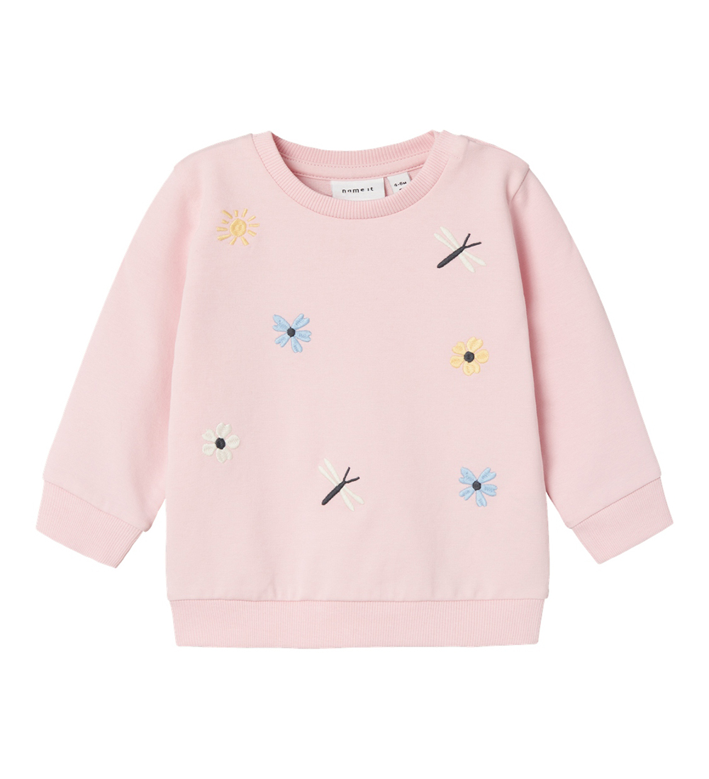 Name It Sweatshirt - NbfHillia - Parfait Pink - Name It - 68 - Sweatshirts