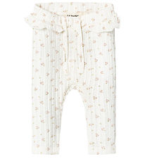 Lil Atelier Leggings - NbfHulla - Coconut Milk