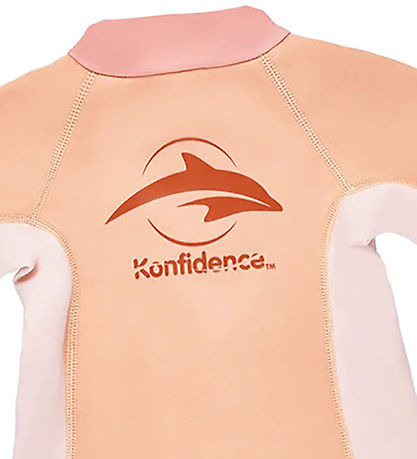Konfidence Badeheldragt - Splashy - UV50+ - Peach Konfidence Badeheldragt - Splashy - UV50+ - Peach
