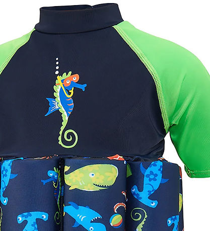 Konfidence Svømmedragt - UV40+ - Navy/Seabiskit Konfidence Svømmedragt - UV40+ - Navy/Seabiskit