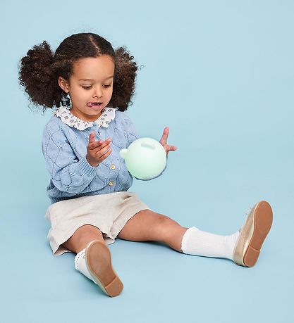 Kreafunk Lampe - Blob - 12 cm - Hvid/Moon Grey Kreafunk Lampe - Blob - 12 cm - Hvid/Moon Grey