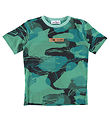 Stone Island T-shirt - Emerald m. Print Stone Island T-shirt - Emerald m. Print
