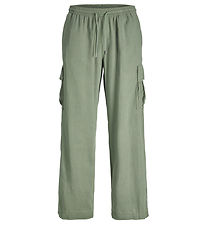Jack & Jones Bukser - Hør - JpstBill - Cargo - Laurel Wreath Jack & Jones Bukser - Hør - JpstBill - Cargo - Laurel Wreath