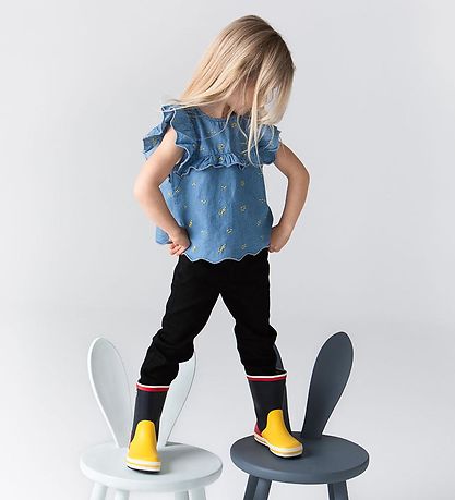 Bundgaard Gummistøvler - Charly High - Navy Multi Print Bundgaard Gummistøvler - Charly High - Navy Multi Print