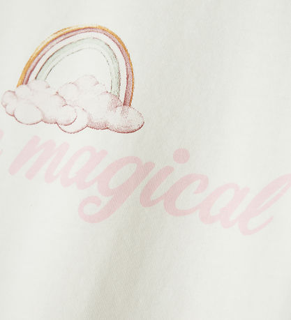 Name It T-shirt - NmfHejsa - Jet Stream m. Regnbue