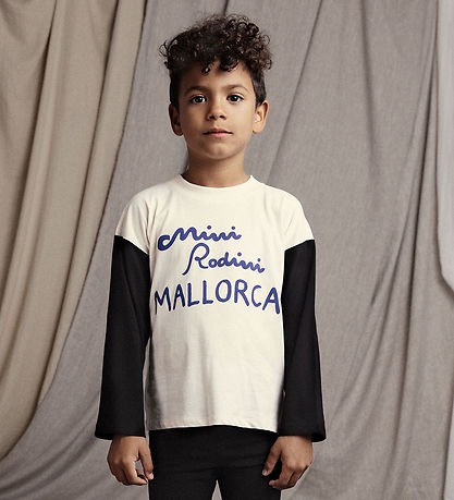 Mini Rodini Bluse - Mallorca - Offwhite Mini Rodini Bluse - Mallorca - Offwhite