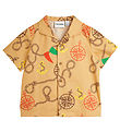 Mini Rodini Skjorte - Nautical Aop - Beige
