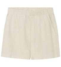 Grunt Shorts - Kate - Viskose/Hør - Sand Grunt Shorts - Kate - Viskose/Hør - Sand