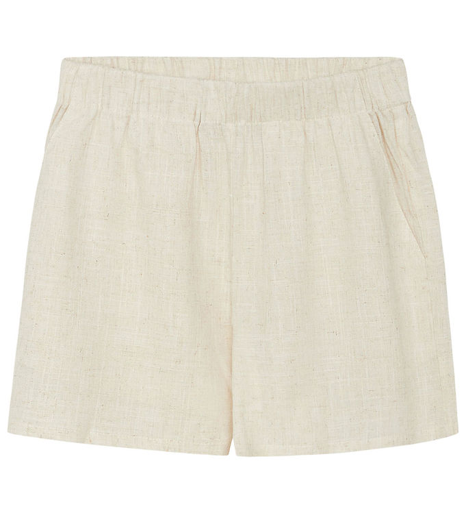 Grunt Shorts - Kate - Viskose/Hør - Sand