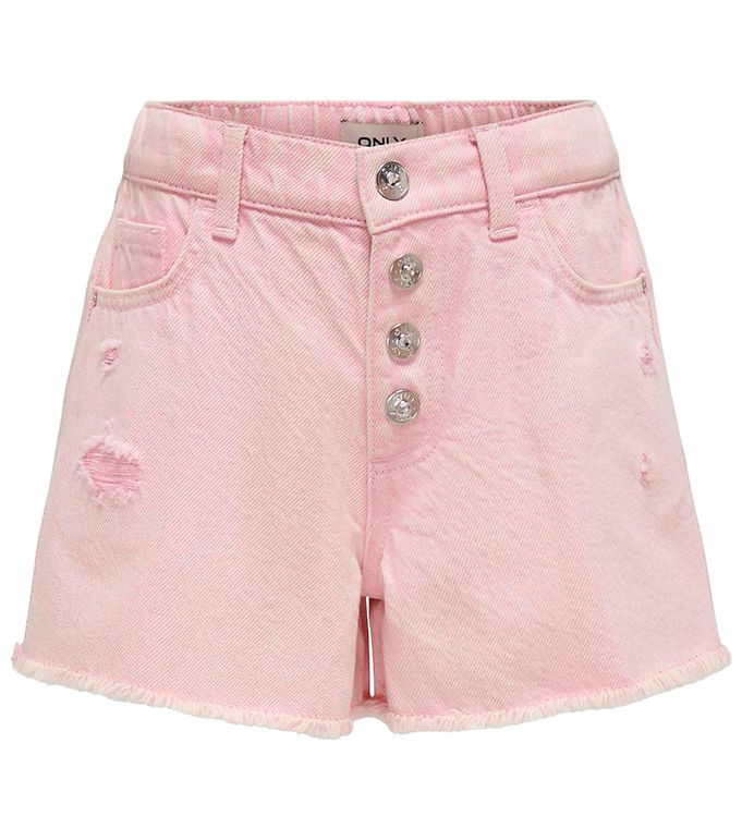 Kids Only Begonia Pink Denim Shorts - Str. 13y 158cm