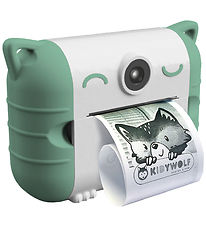 Kidywolf Kamera m. Printer - Kidyprint - Camera Green Kidywolf Kamera m. Printer - Kidyprint - Camera Green