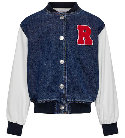 Kids Only Bomberjakke - KogBowie - Medium Blue Denim Kids Only Bomberjakke - KogBowie - Medium Blue Denim