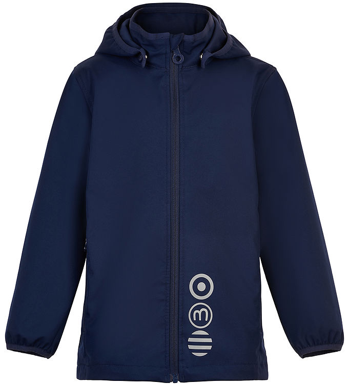 Minymo Børne Softshell Jakke - Dark Navy - 104
