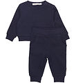 Minymo Sweatsæt - Dark Navy Minymo Sweatsæt - Dark Navy