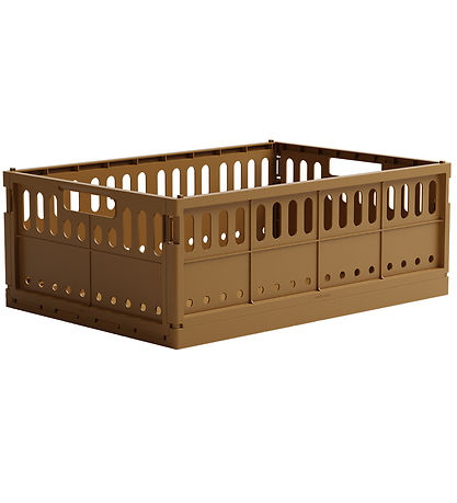 Made Crate Foldekasse - Maxi - 48x33x17,5 cm - Toffee Made Crate Foldekasse - Maxi - 48x33x17,5 cm - Toffee