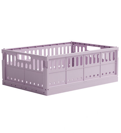 Made Crate Foldekasse - Maxi - 48x33x17,5 cm - Lilac Made Crate Foldekasse - Maxi - 48x33x17,5 cm - Lilac