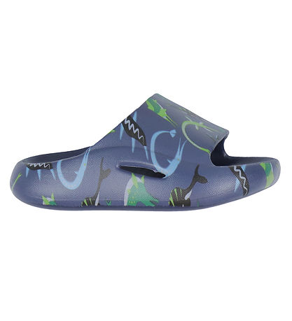 BECO Badesandaler - Ocean Dinos - Blå BECO Badesandaler - Ocean Dinos - Blå