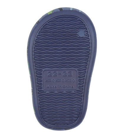 BECO Badesandaler - Ocean Dinos - Blå BECO Badesandaler - Ocean Dinos - Blå