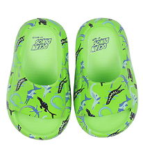 BECO Badesandaler - Ocean Dinos - Grøn BECO Badesandaler - Ocean Dinos - Grøn