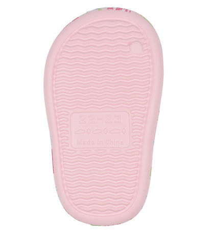 BECO Badesandaler - Sealife - Pink