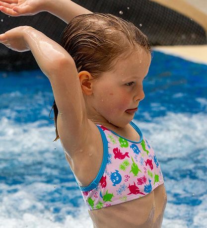 BECO Bikini - Sealife - UV50+ - Rosa/Multifarvet BECO Bikini - Sealife - UV50+ - Rosa/Multifarvet