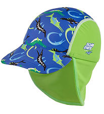 BECO Legionærhat - Ocean Dinos - UV50+ - Blå/Grøn BECO Legionærhat - Ocean Dinos - UV50+ - Blå/Grøn