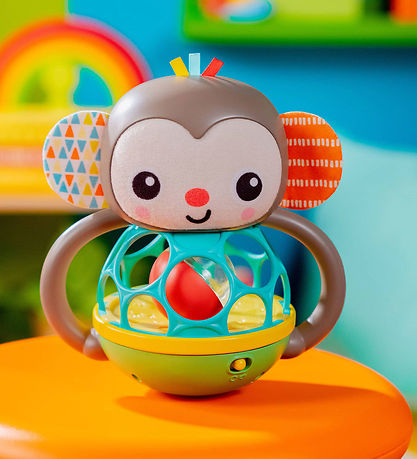 Bright Starts Activity Toy - Haps' and Shake - Monkey-Oball Bright Starts Activity Toy - Haps' and Shake - Monkey-Oball