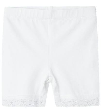 Name It Cykelshorts - NmfVista - Bright White m. Blonder Name It Cykelshorts - NmfVista - Bright White m. Blonder