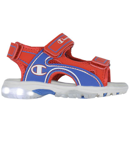 Champion Sandaler m. Lys - Wave B TD - Blå/Rød Champion Sandaler m. Lys - Wave B TD - Blå/Rød
