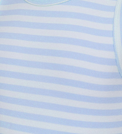 Sofie Schnoor Kjole - Rib - Ice Blue Sofie Schnoor Kjole - Rib - Ice Blue