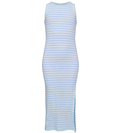 Sofie Schnoor Kjole - Rib - Ice Blue Sofie Schnoor Kjole - Rib - Ice Blue