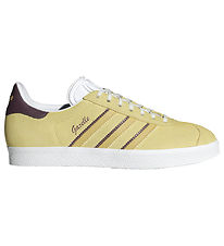 adidas Originals Sko - Gazelle W - Gul/Bordeaux adidas Originals Sko - Gazelle W - Gul/Bordeaux