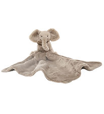 Bbay Jellycat Nusseklud m. Gaveæske - 34x34 cm - Smudge Elephant Bbay Jellycat Nusseklud m. Gaveæske - 34x34 cm - Smudge Elephant