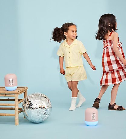 Kreafunk Højtaler m. Lampe - Bluetooth - Glowie - 12,5x15,8 cm - Kreafunk Højtaler m. Lampe - Bluetooth - Glowie - 12,5x15,8 cm -