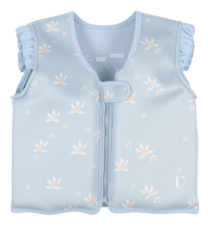Vanilla Copenhagen Svømmevest - Neo - Lily Skyway m. Flæser