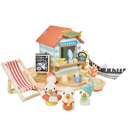 Tender Leaf Trælegetøj - Sandys Strandhytte Tender Leaf Trælegetøj - Sandys Strandhytte