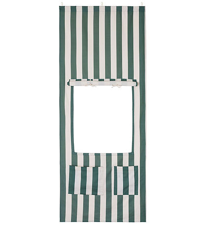 Kids Concept Kiosk-Dør - Stripe Green Kids Concept Kiosk-Dør - Stripe Green