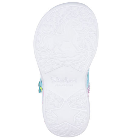 Skechers Sandaler m. Lys - Unicorn Dreams - Purple Multicolor