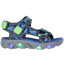 Skechers Sandaler m. Lys - Hypno-Splash - Blue Lime Skechers Sandaler m. Lys - Hypno-Splash - Blue Lime