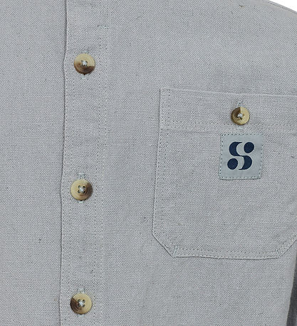 Sofie Schnoor Skjorte - Dusty Blue Sofie Schnoor Skjorte - Dusty Blue
