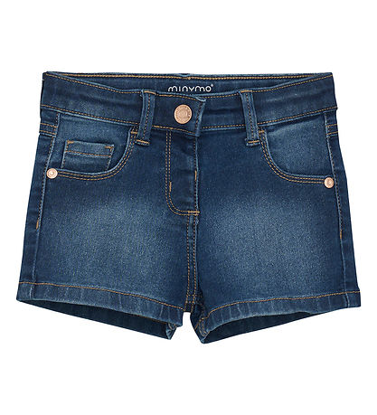 Minymo Shorts - Stretch - Denim Minymo Shorts - Stretch - Denim